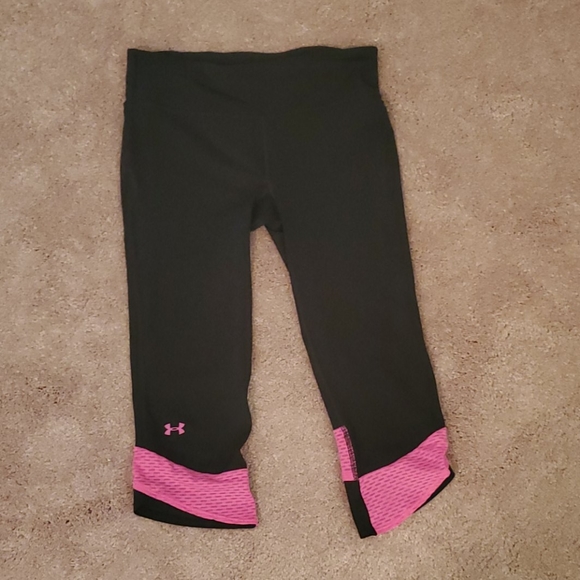 Under Armour Running Capris Sz M - Picture 1 of 4
